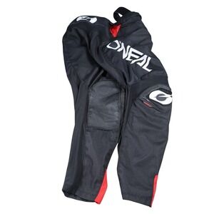 ONEAL Pants Mens 30x32 Black MX Rain Pants Slim Microfiber Protective‎ Lined